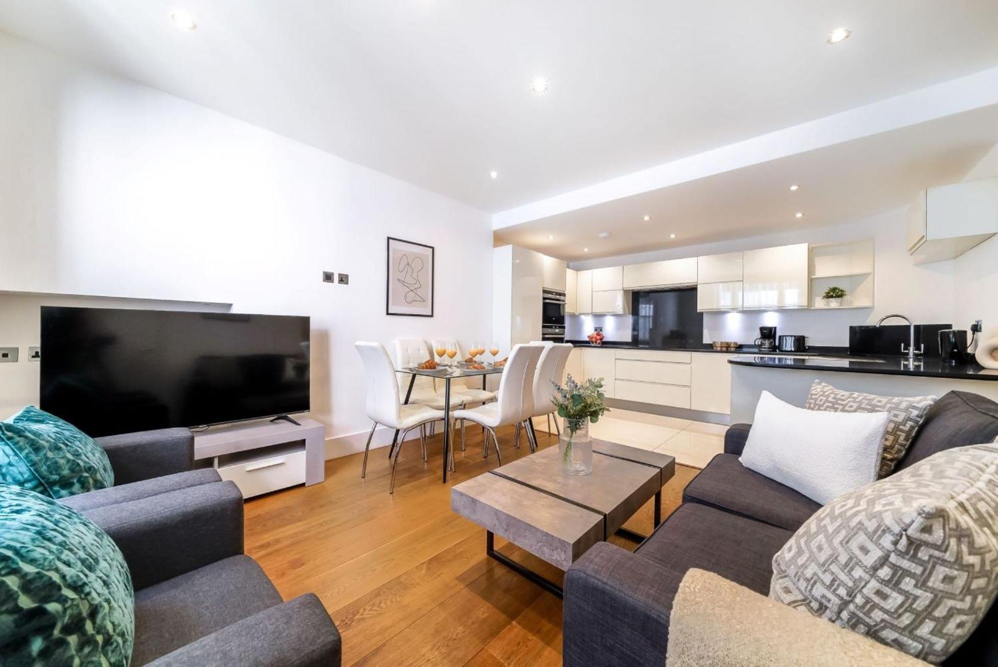 Bnbnova - 2br - Notting Hill & Hyde Park Londra